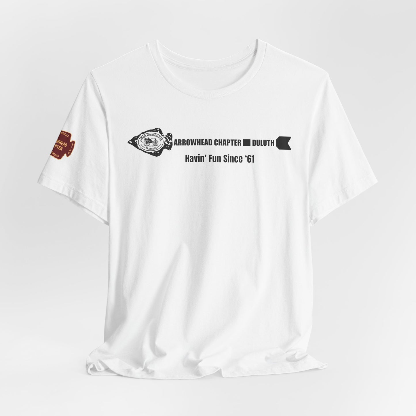 Arrowhead Chapter Duluth T-Shirt — Vintage Arrowhead Logo Tee