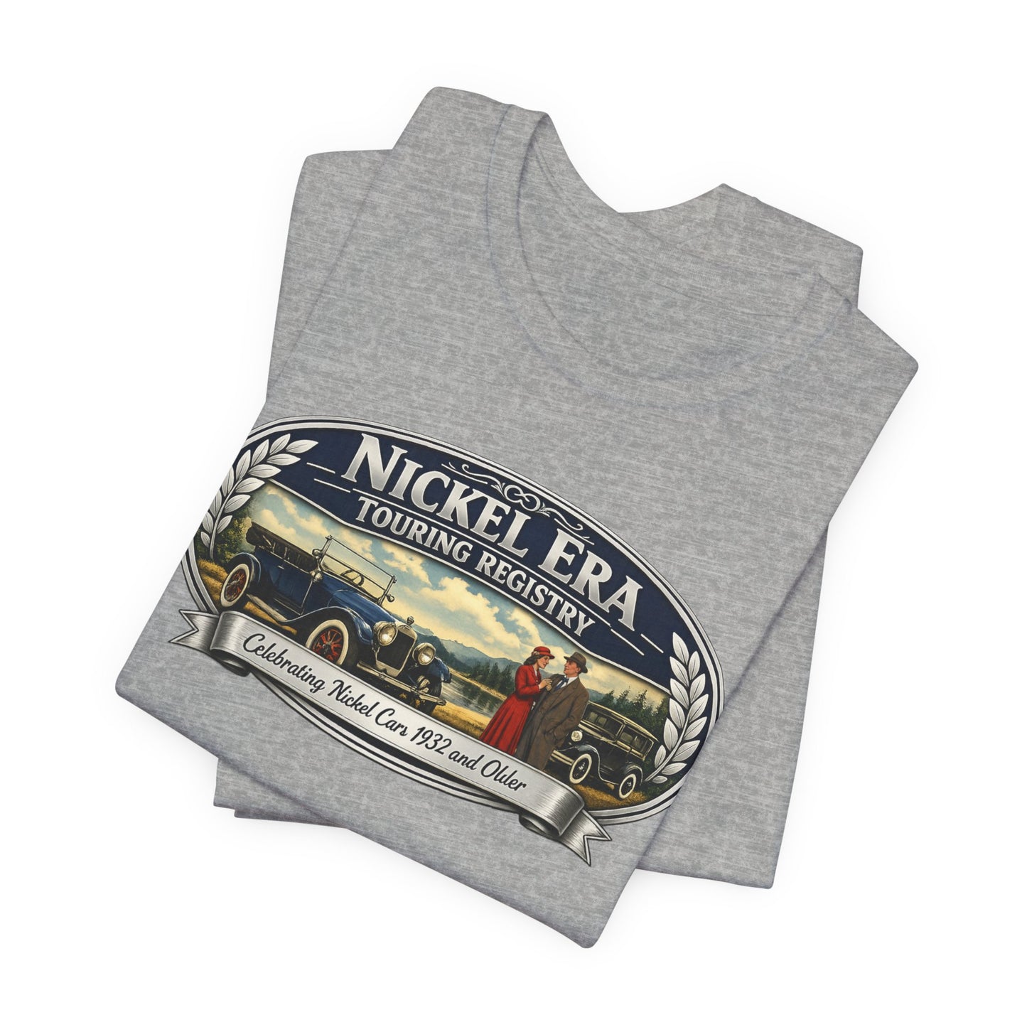 Nickel Era Touring Registry Vintage Car Tee