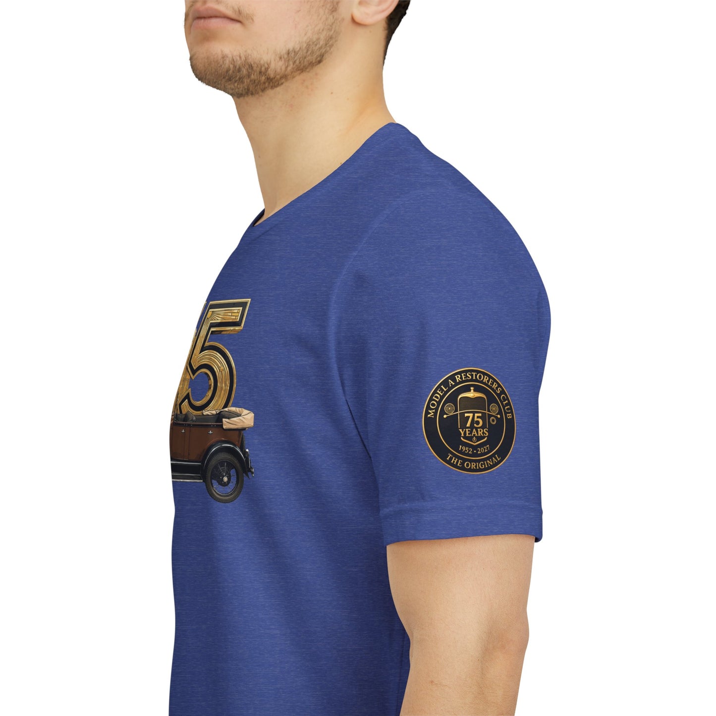 MARC 75th Anniversary Tee with Touring car and MARC logos on both sleeves