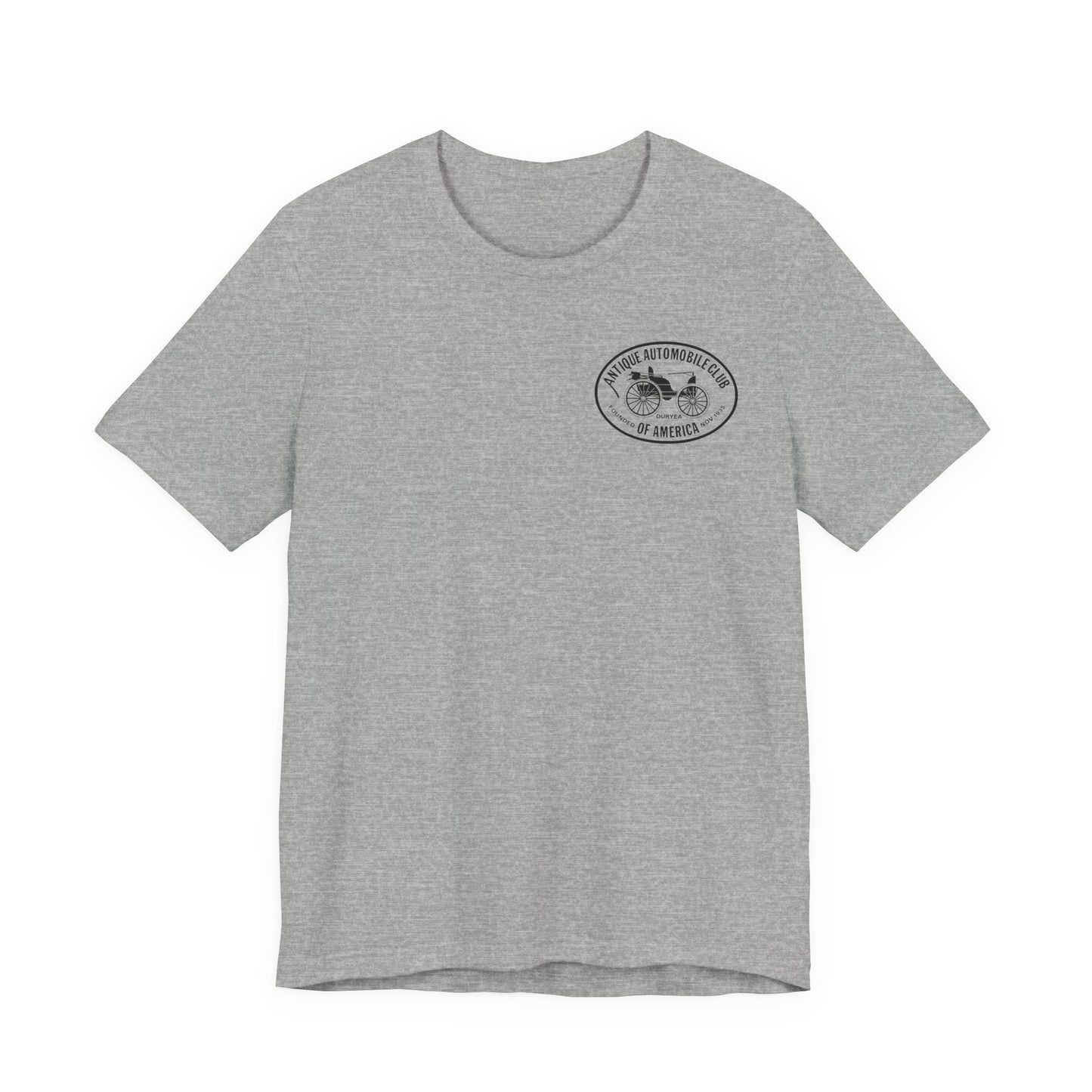 Shenandoah Region AACA Winchester VA Tee - Small AACA Logo Front and Large Shenandoah Region AACA Logo on Back