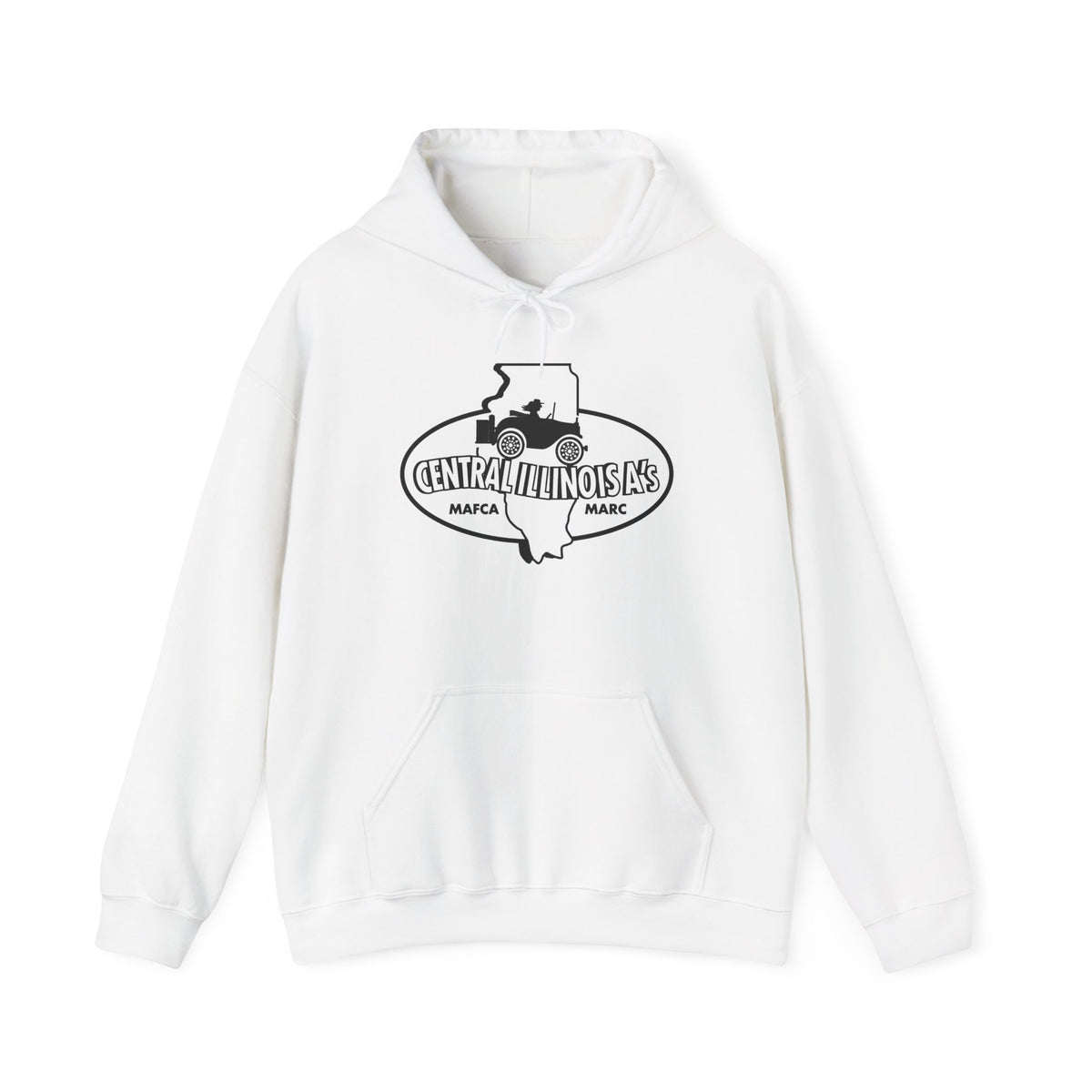 Central Illinois A's Hoodie — Unisex Heavy Blend™ Hooded Sweatshirt