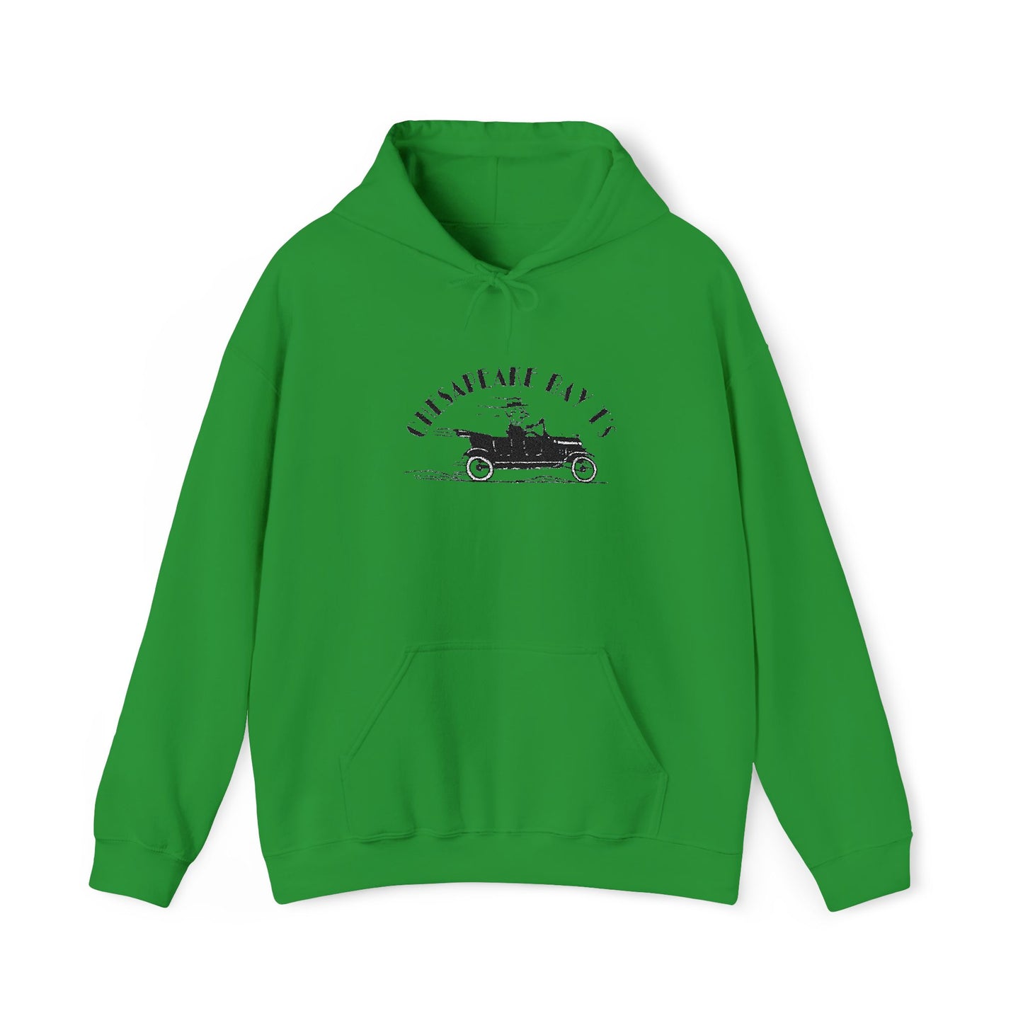 Chesapeake Bay T's Hoodie (Embroidered) — Vintage Graphic Sweatshirt