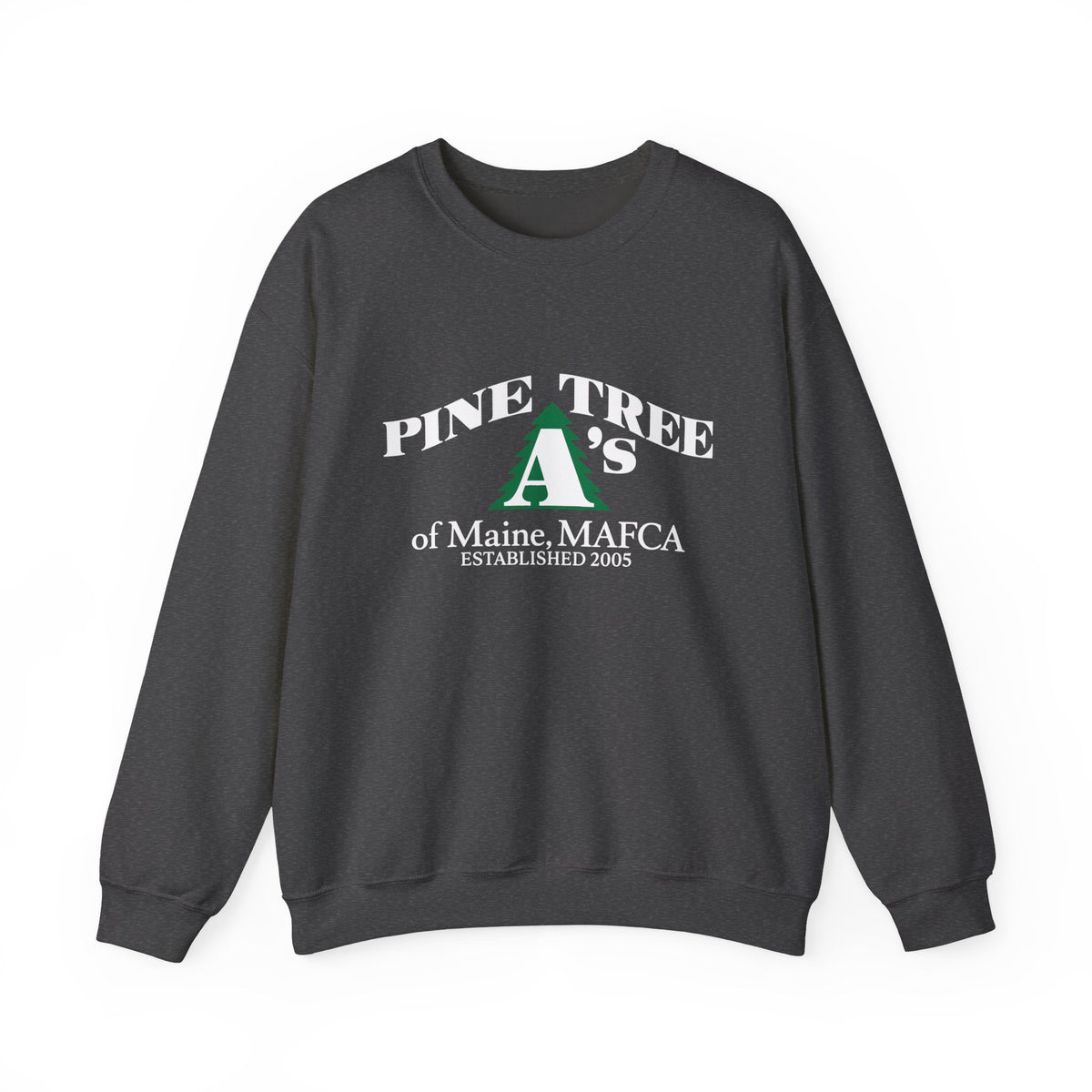 Pine Tree A's of Maine, MAFCA — Unisex Heavy Blend™ Crewneck Sweatshirt