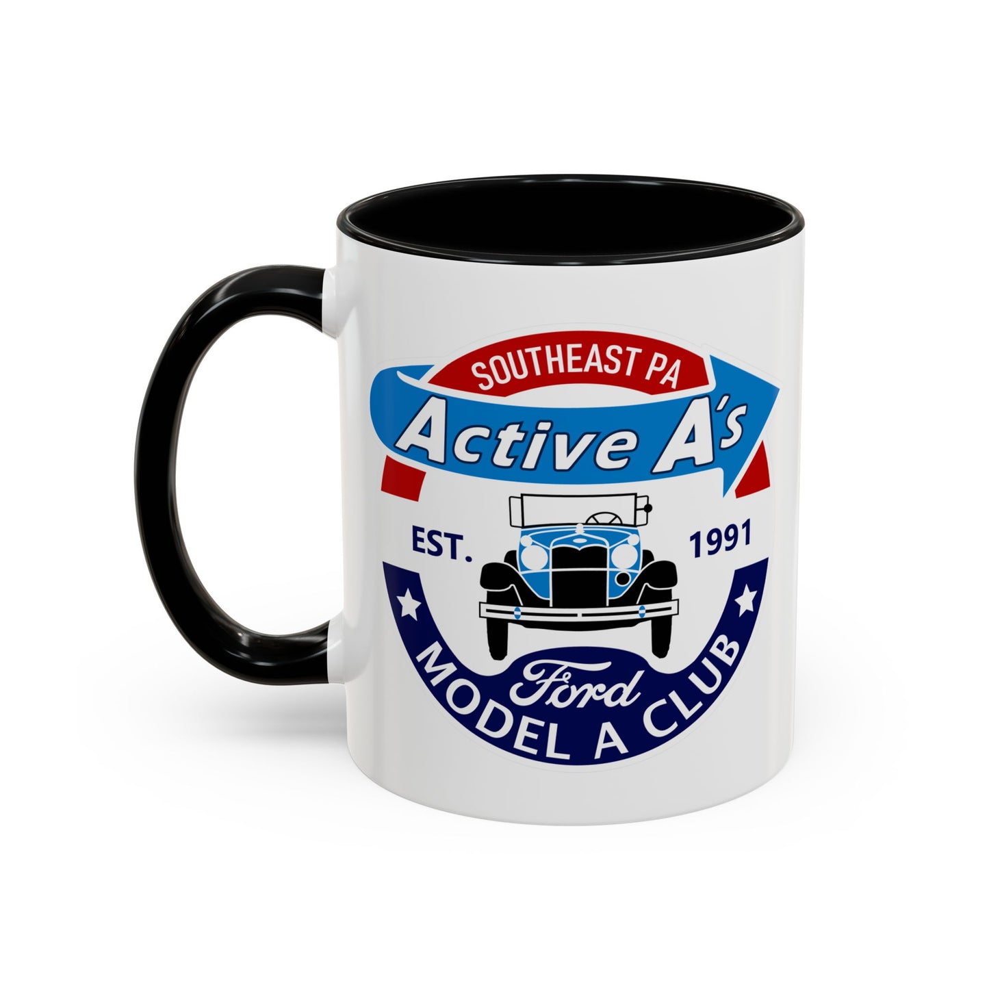Active A's Ford Model A Club Coffee Mug — (11/15 oz)