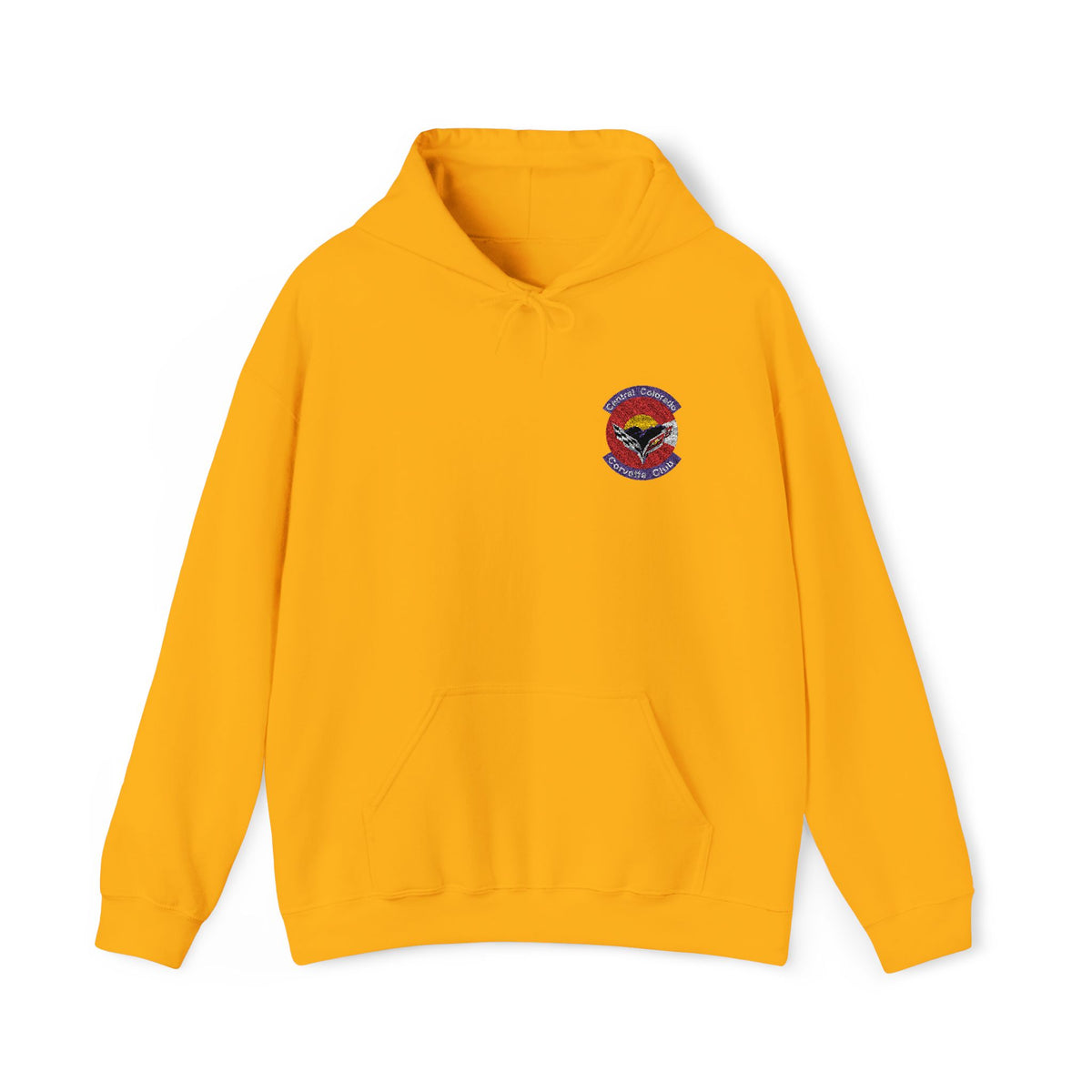Central Colorado Corvette Club Embroidered Hoodie