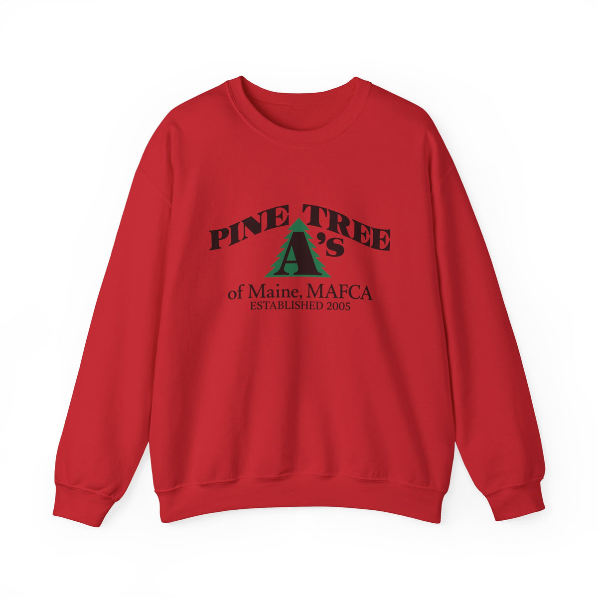 Pine Tree A's of Maine, MAFCA — Unisex Heavy Blend™ Crewneck Sweatshirt