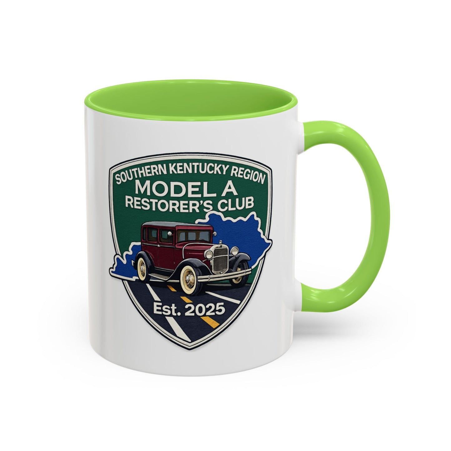 Southern Kentucky Region Model A Restorer's Club Club Mug — Southern Kentucky Region Est. 2025 (11oz/15oz)