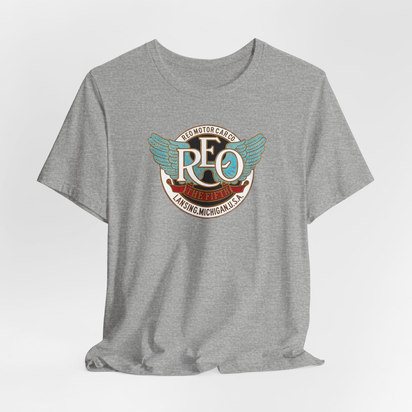 REO The Fifth 1912-1919 T‑Shirt — Retro Motor Club Graphic Tee