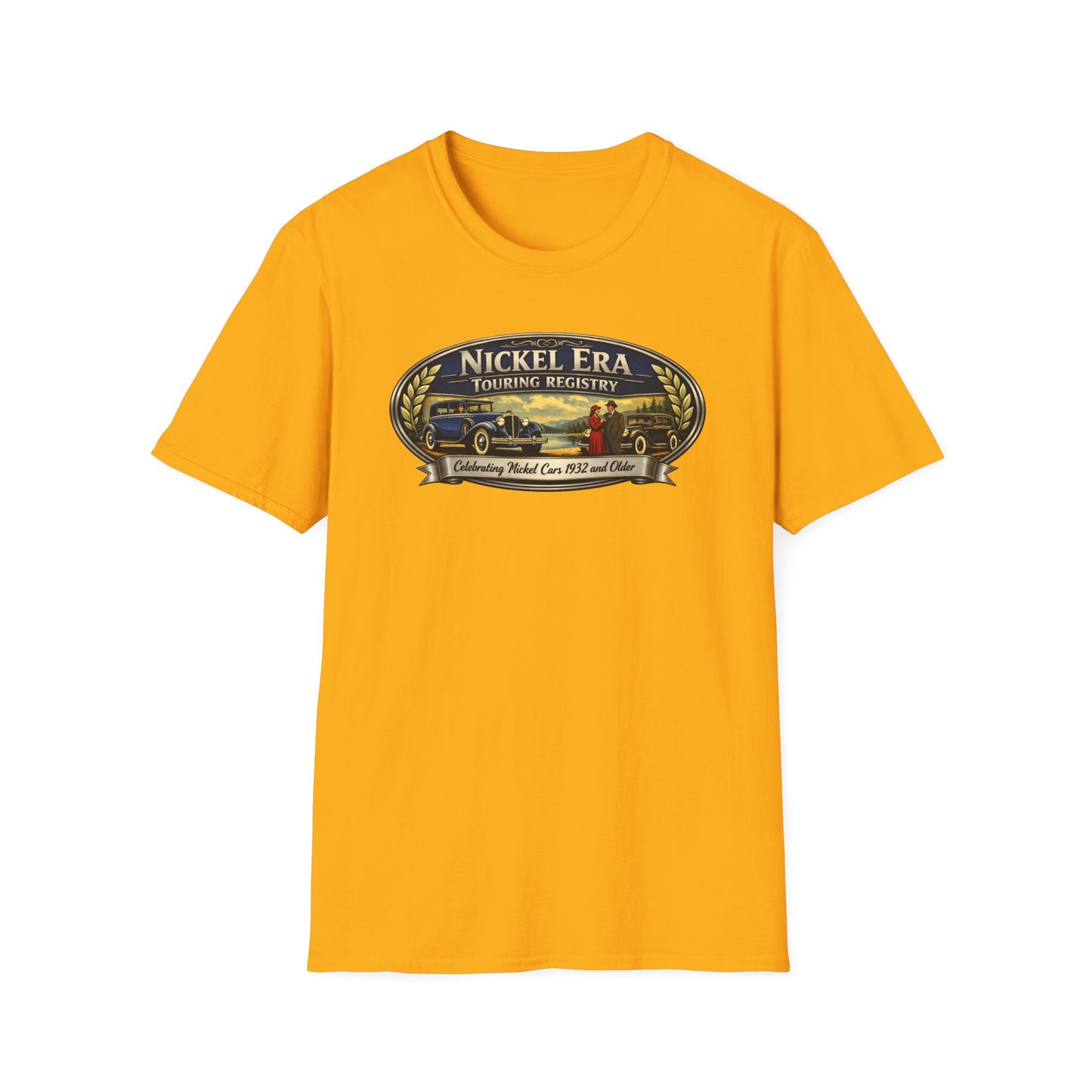 Nickel Era Touring Registry Tee — Celebrating Model Cars 1932 and Older