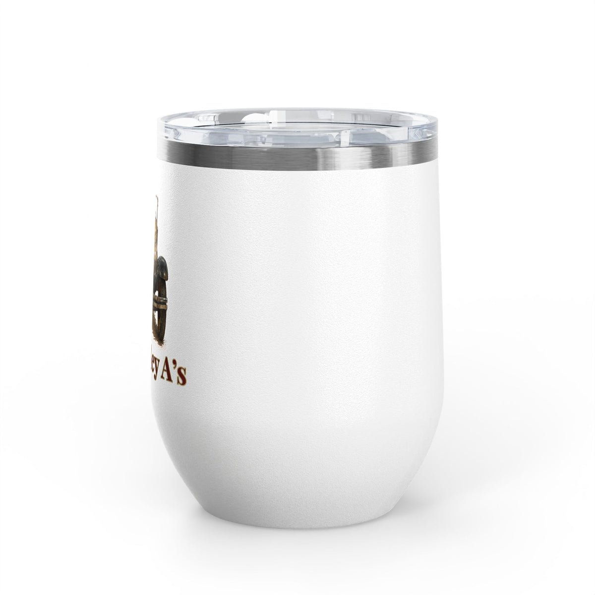 Napa Valley A's Vintage Car 12oz Wine Tumbler