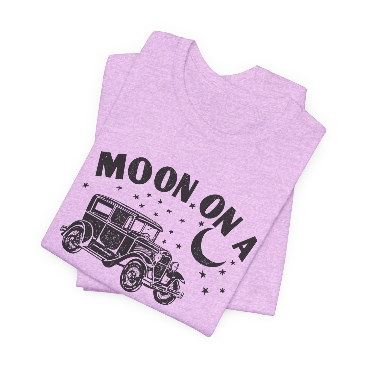 Moon On A Tee Graphic T-Shirt (Model A Club Everett WA)
