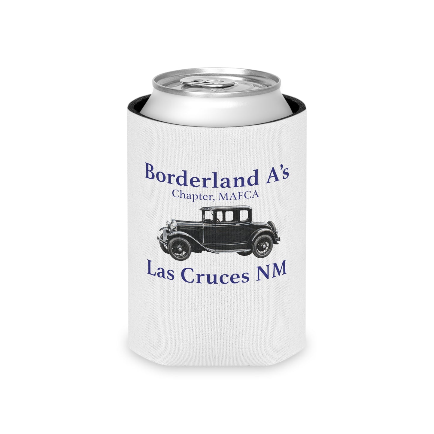 Borderland A's Las Cruces NM Vintage Car Koozie — Can Cooler