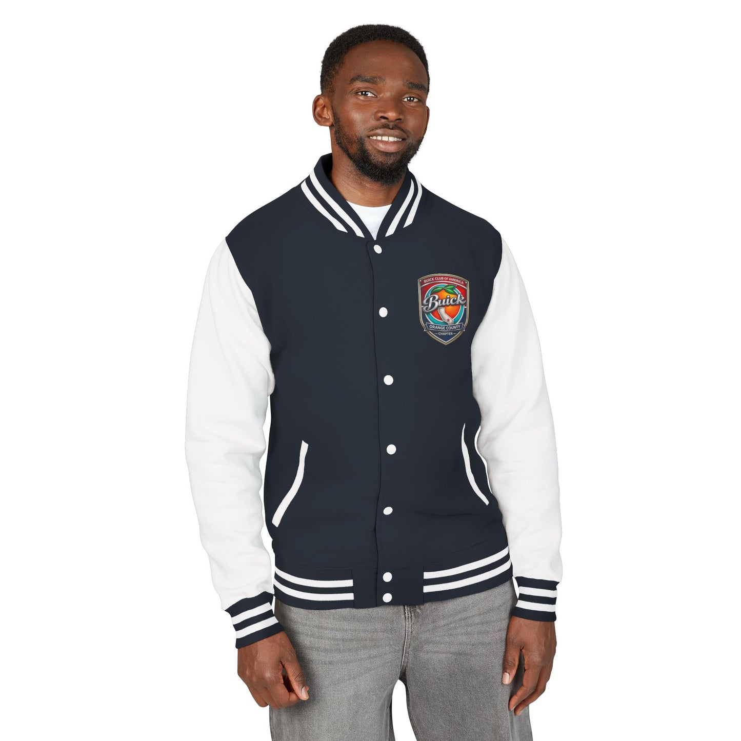 Buick Orange County Chapter Retro Varsity Jacket – Letterman Jacket
