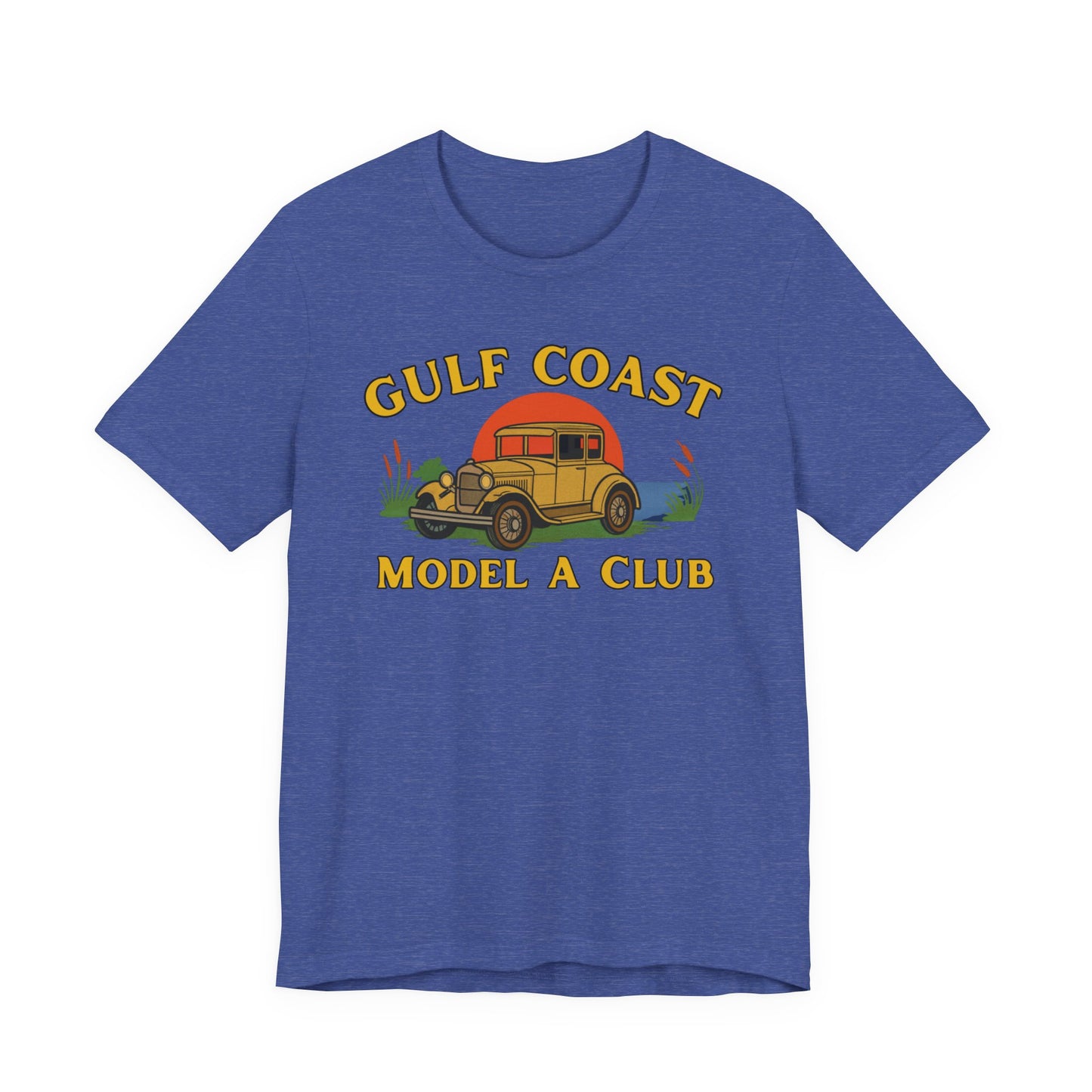 Gulf Coast Model A Club Tee — Vintage Car Graphic T-Shirt
