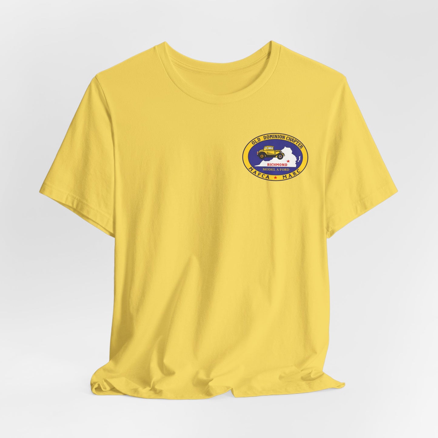 Old Dominion Model A Ford Club Chest Logo Tee