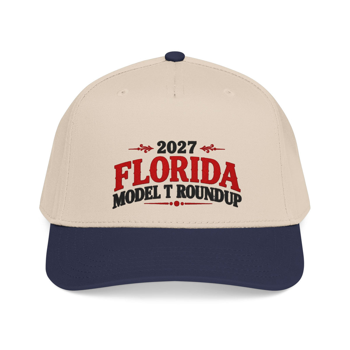 Florida Model T Roundup 2027 Printed Baseball Cap