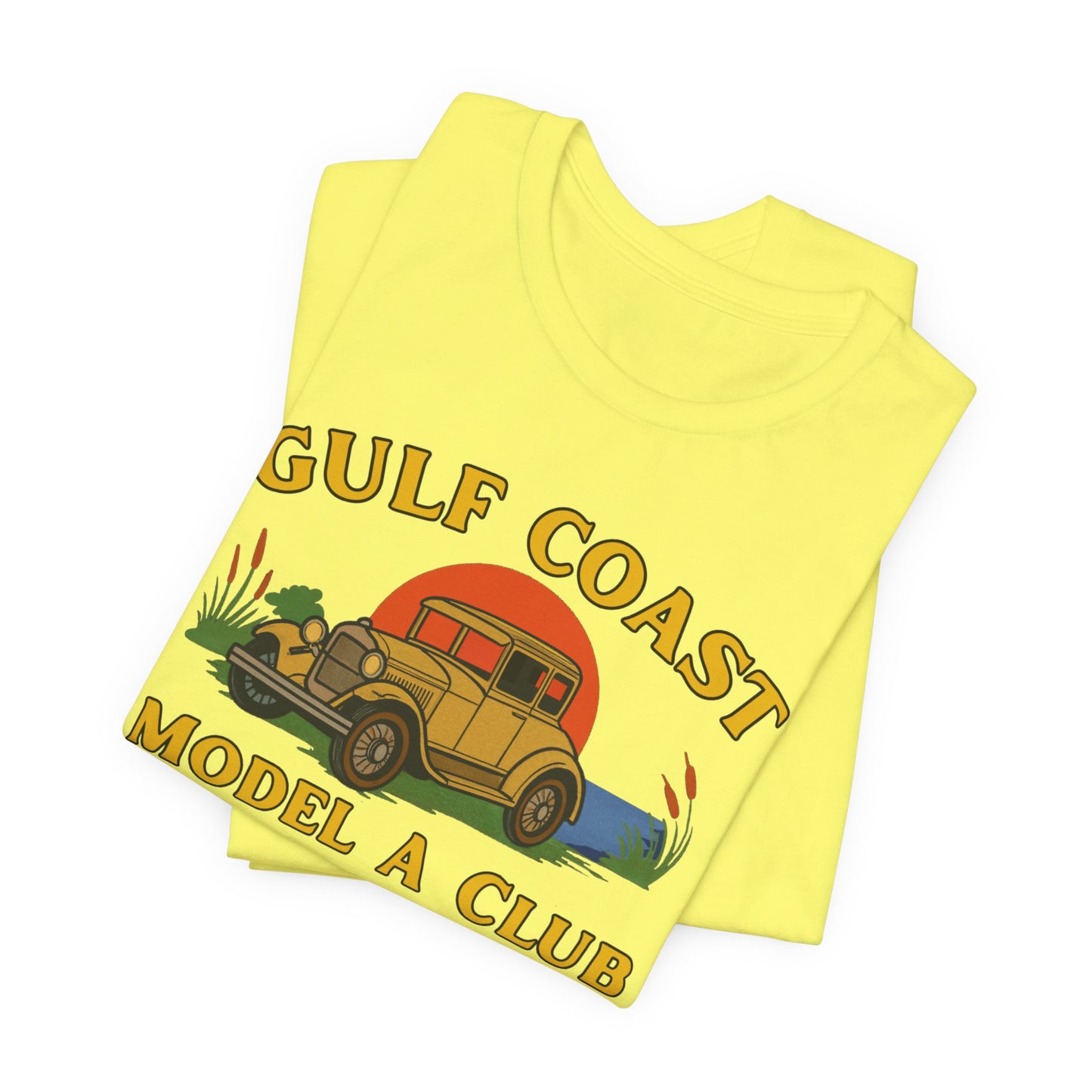 Gulf Coast Model A Club Tee — Vintage Car Graphic T-Shirt