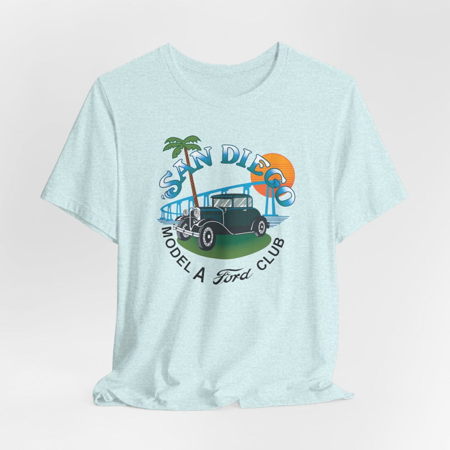 San Diego Model A Ford Club Vintage Car Tee