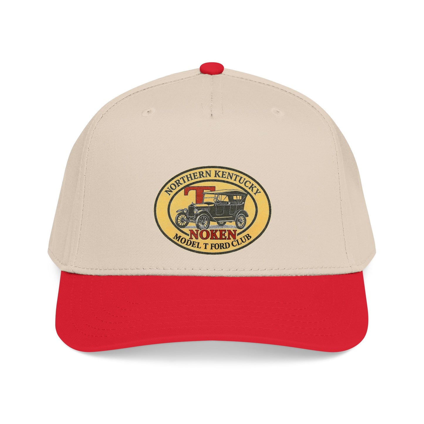 NoKen T Car Club (Northern Kentucky Model T Ford Club) - Printed Mid Profile Baseball Cap