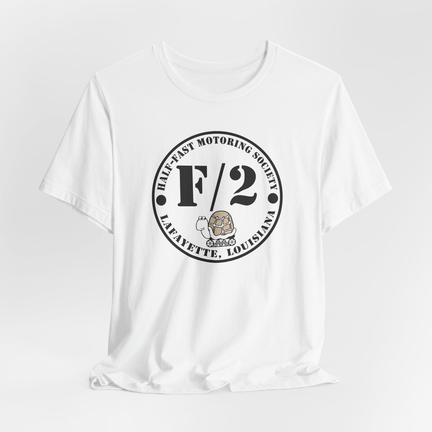 Half-Fast Motoring Society Tee — Lafayette, Louisiana Car Club Shirt