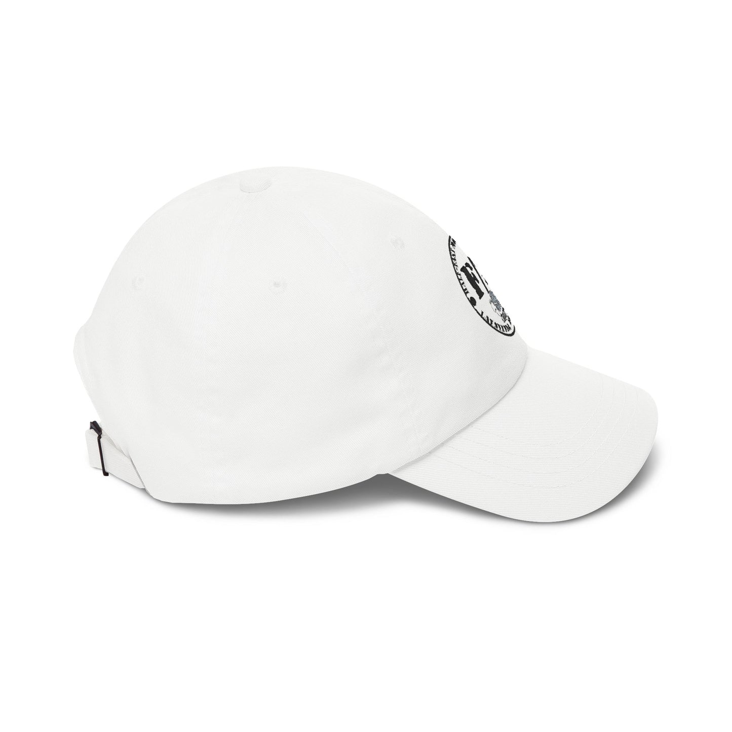 Half-Fast Motoring Society Dad Cap — Embroidered Logo Baseball Hat