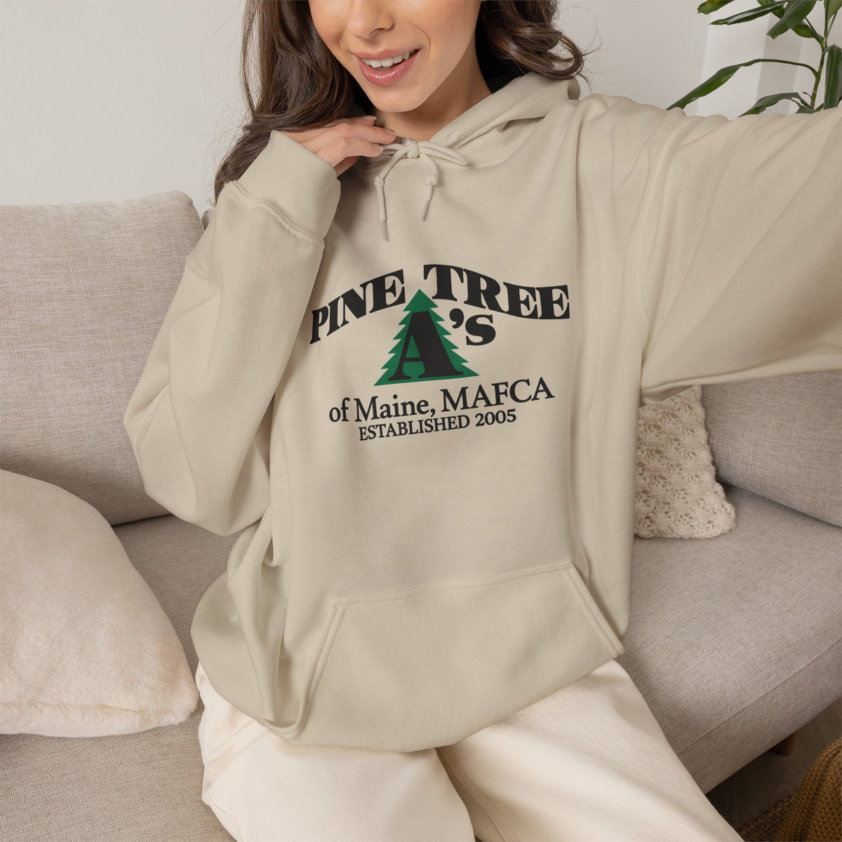 Pine Tree A's of Maine, MAFCA Hoodie – Unisex Heavy Blend™ Hooded Sweatshirt