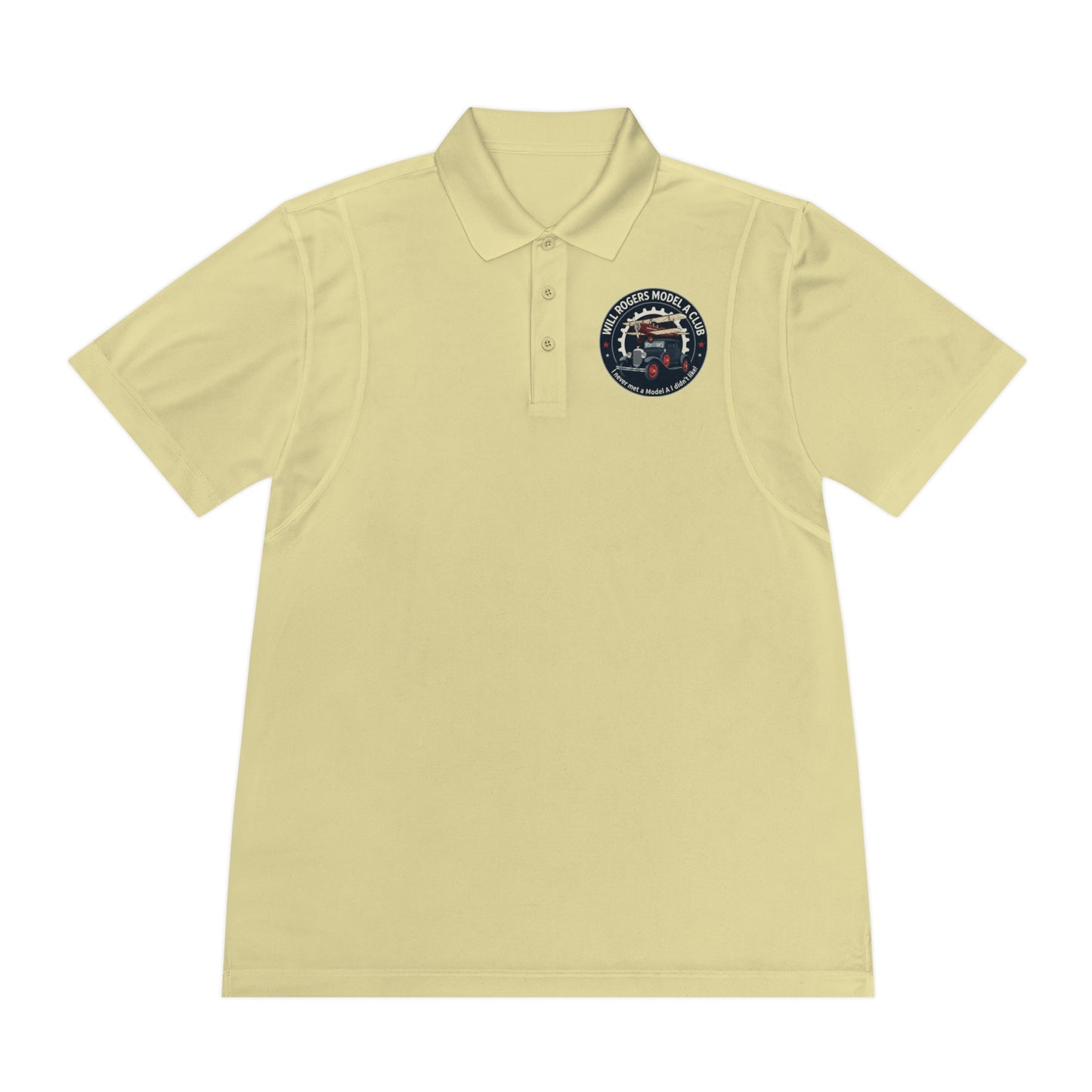Will Rogers Model A Club Classic Men’s Polo