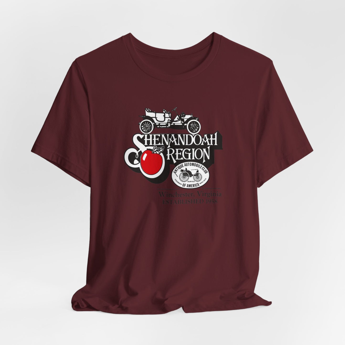 Shenandoah Region AACA - Large White Logo
