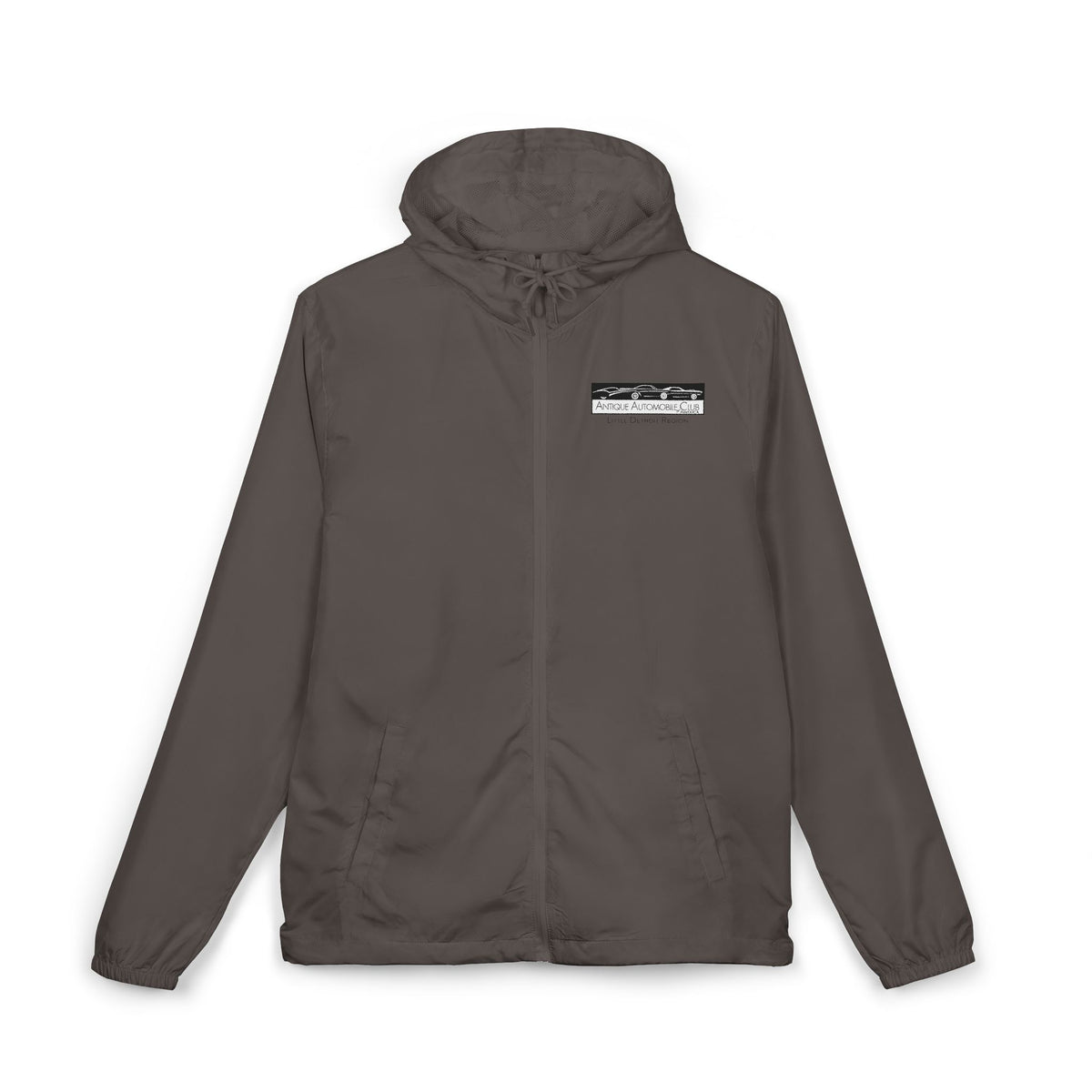 Little Detroit Region AACA Windbreaker Jacket — Front and Back Logos