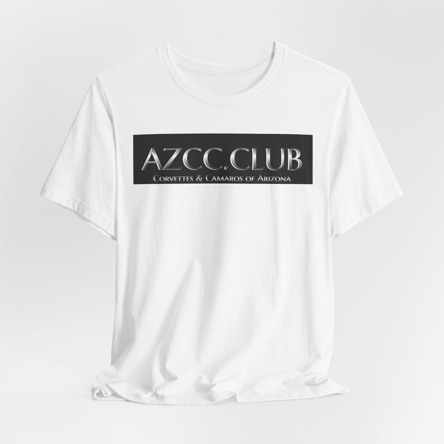 AZCC Club Logo T-Shirt — Classic Black Box Graphic Tee