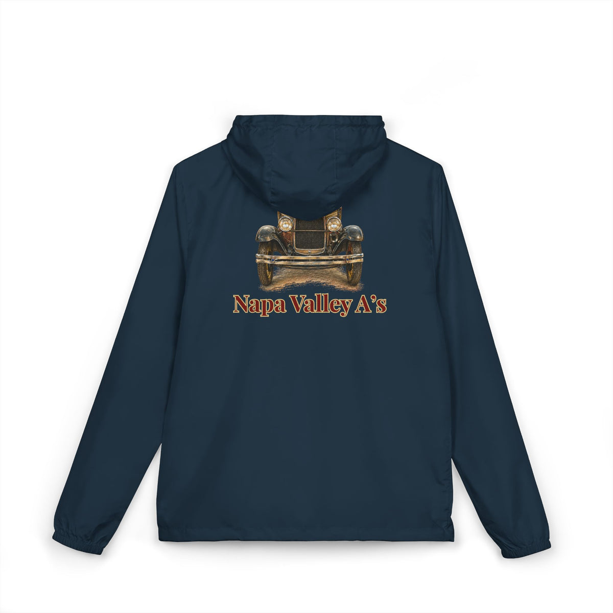Napa Valley A's Windbreaker Jacket - Front and Back Logos
