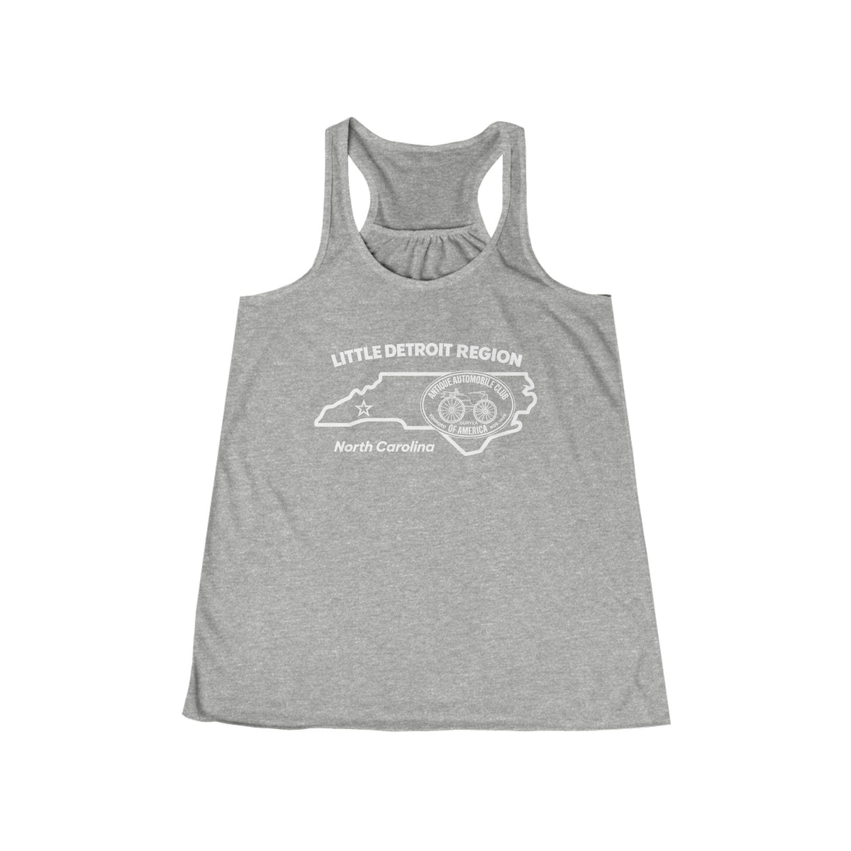 Little Detroit Region AACA Tank Top — Women's Racerback Summer Tee