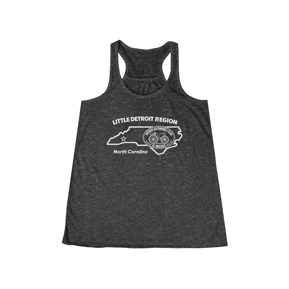 Little Detroit Region AACA Tank Top — Women's Racerback Summer Tee