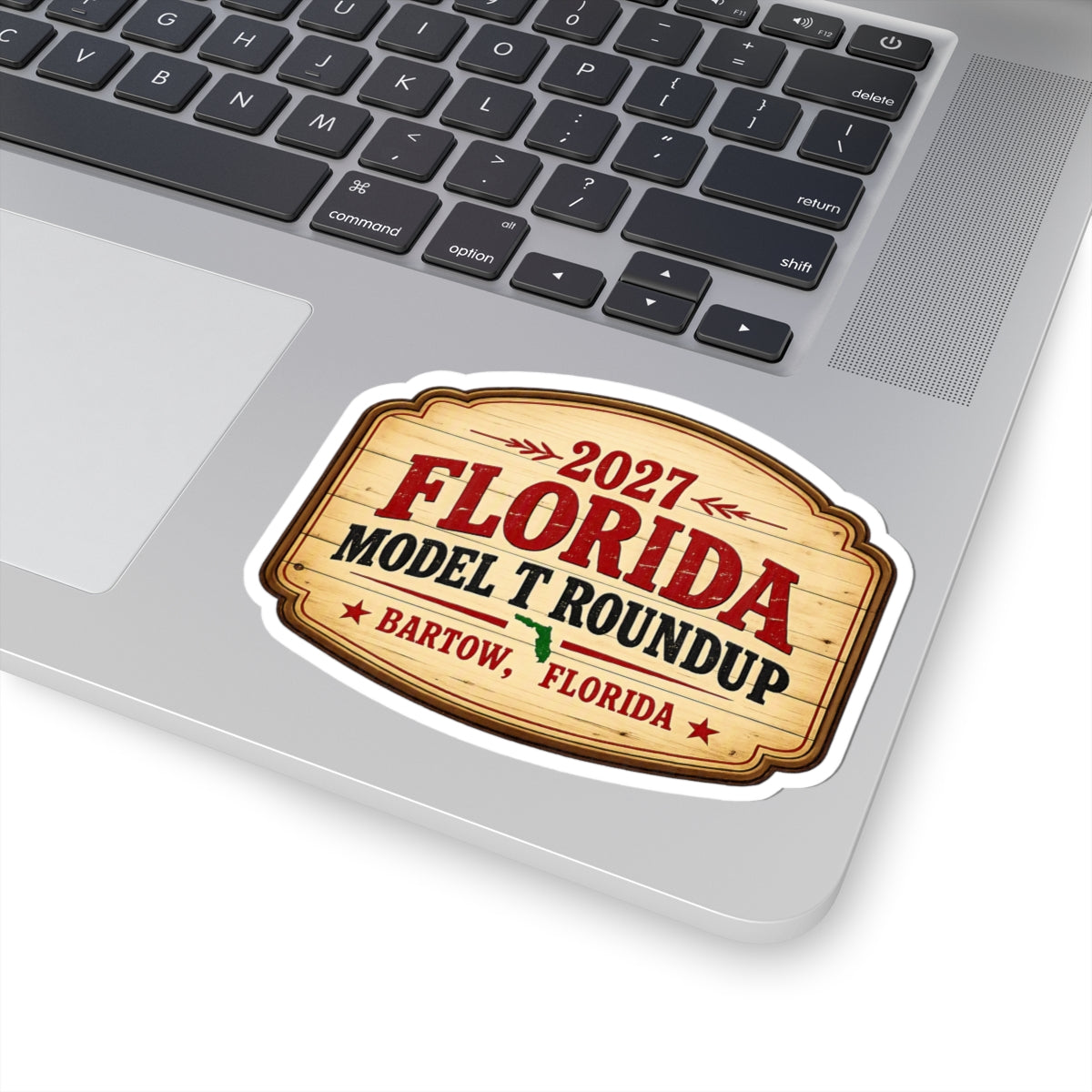 Florida Model T Roundup 2027 Sticker — Kiss-Cut Sticker