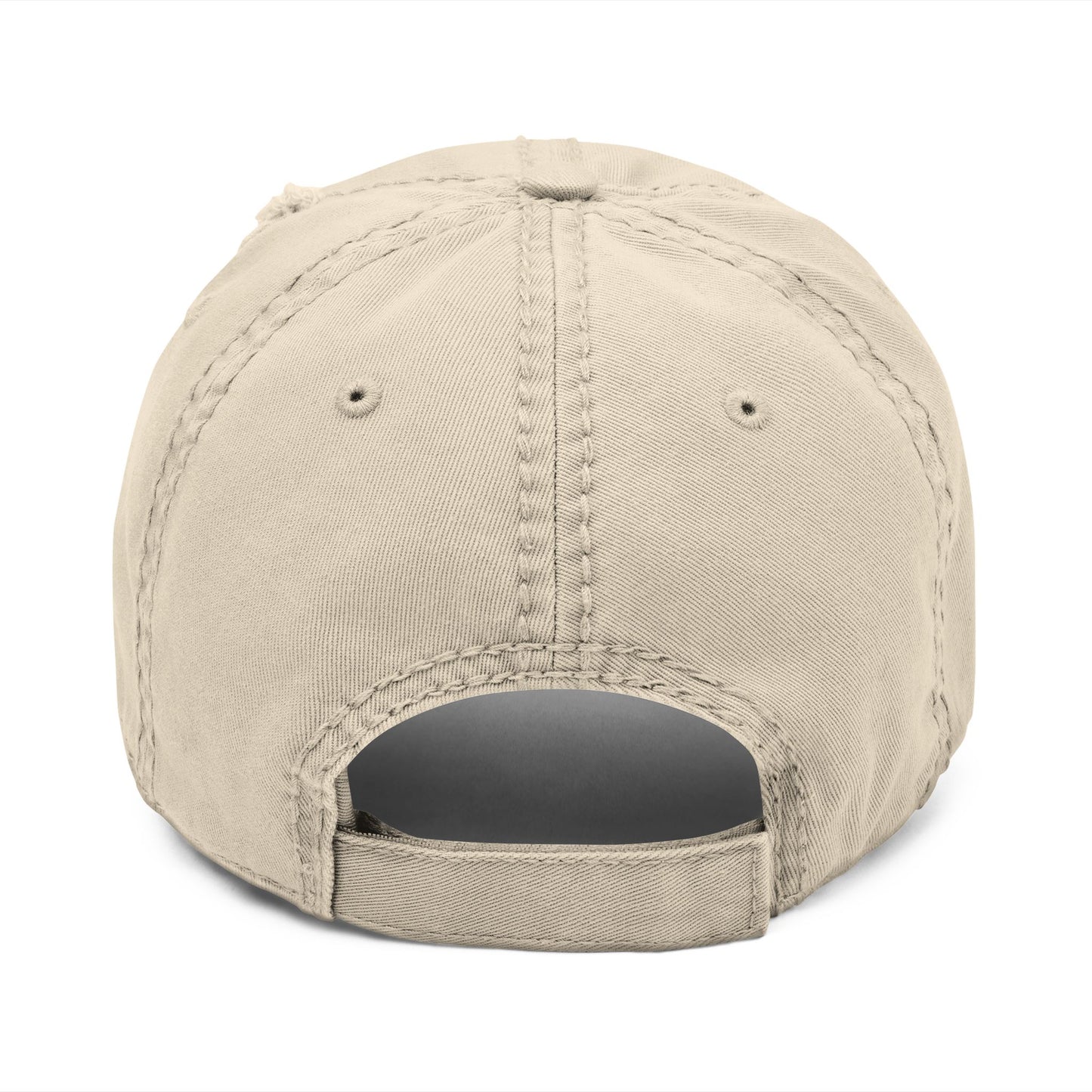 Active A's - Distressed Dad Hat with Embroidered Design