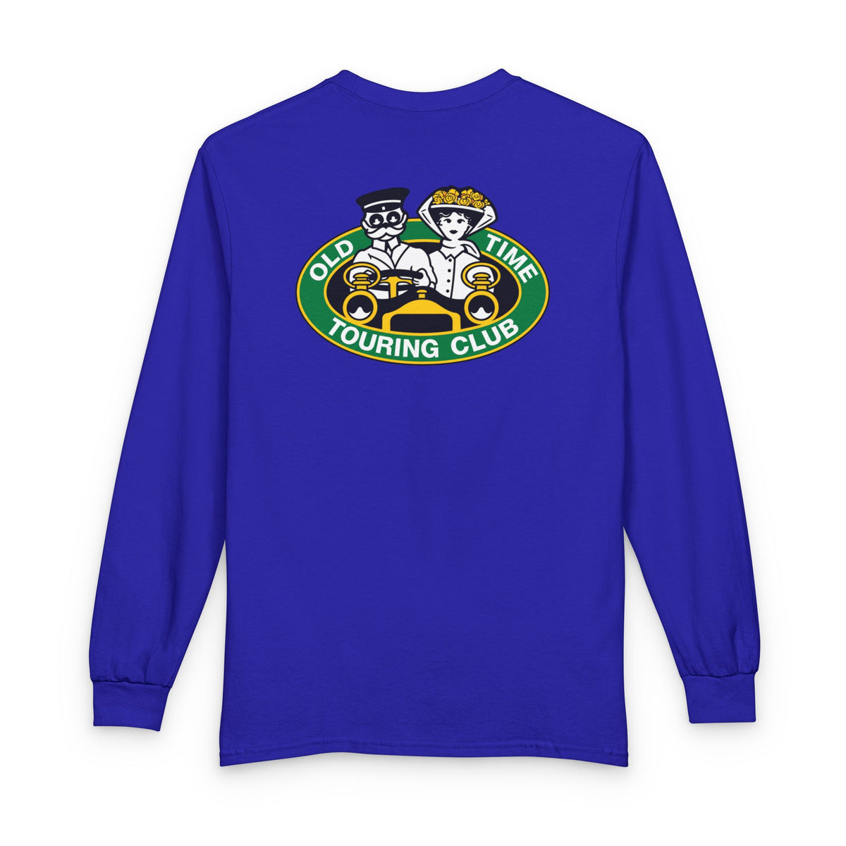 Old Time Touring Club of Pennsylvania Soft Long Sleeve Tee - Front and Back Logos
