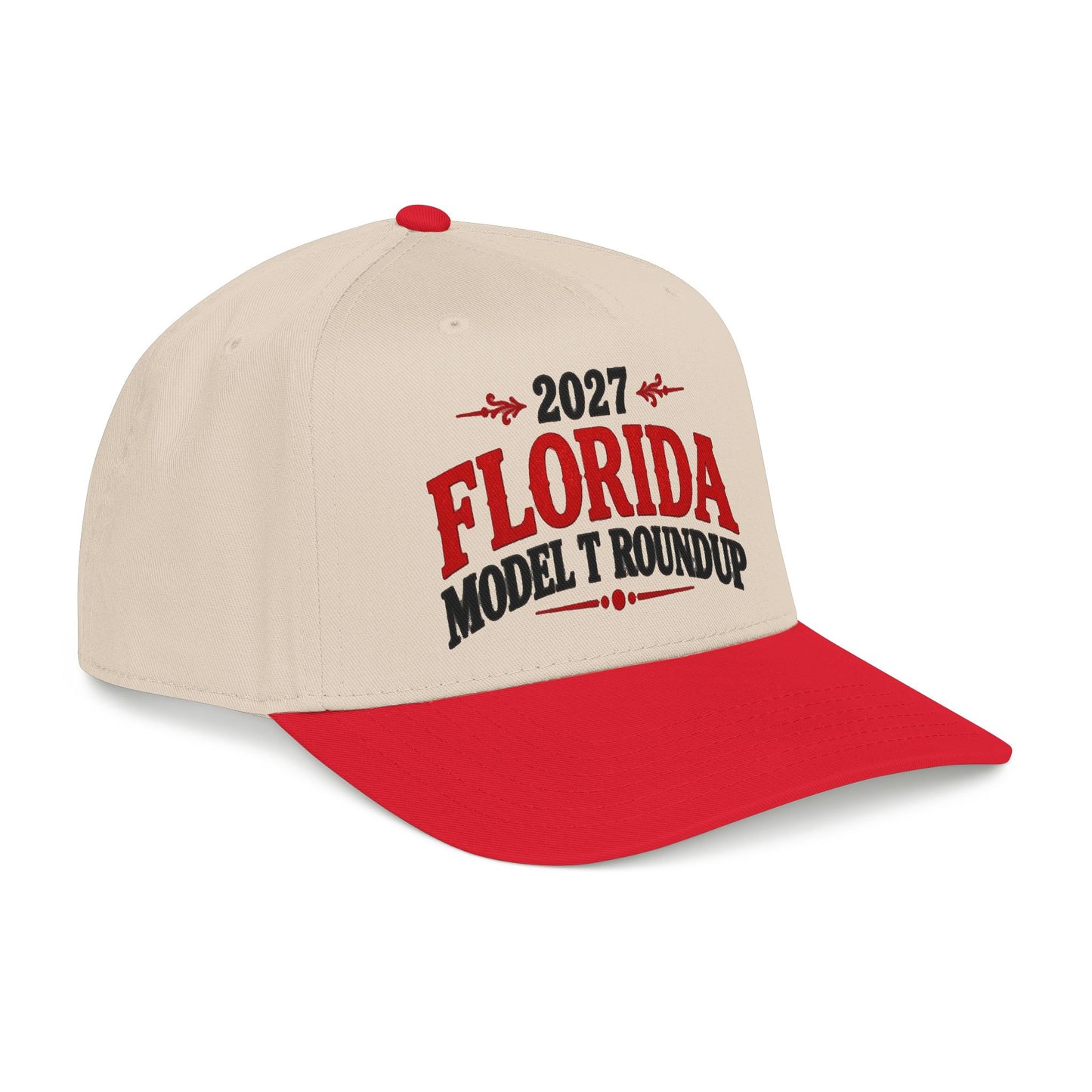 Florida Model T Roundup 2027 Printed Baseball Cap