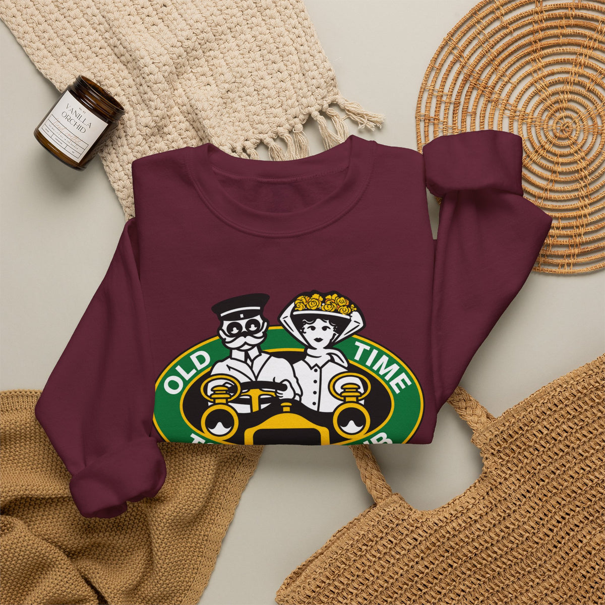 Old Time Touring Club Crewneck Sweatshirt - Unisex Heavy Blend™ Crewneck Sweatshirt