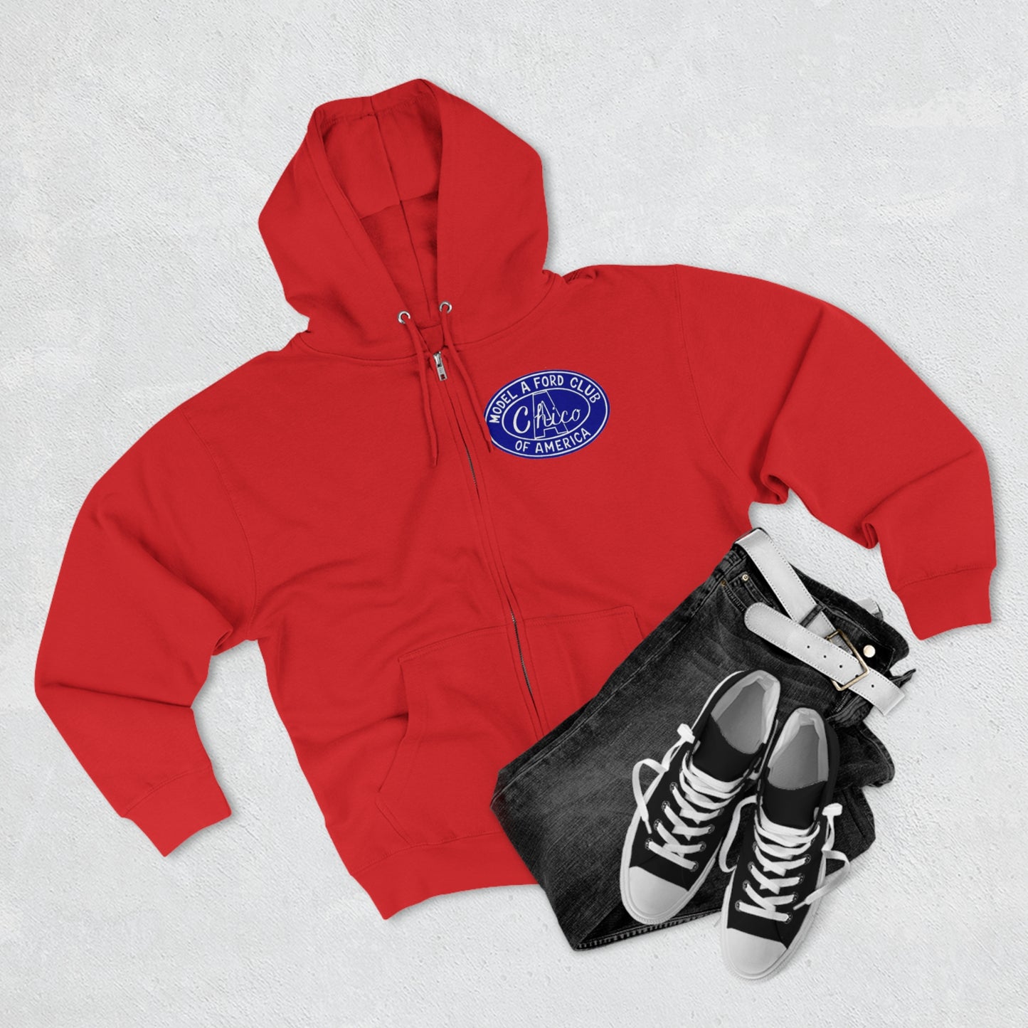 Chico A's Unisex Zip Hoodie