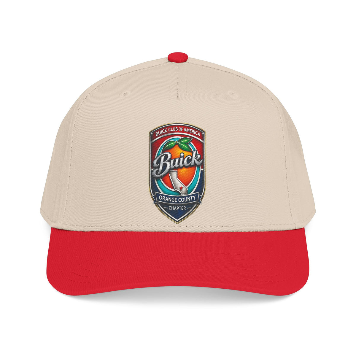 Buick Orange County Chapter Baseball Cap — Vintage Logo Mid-Profile Hat