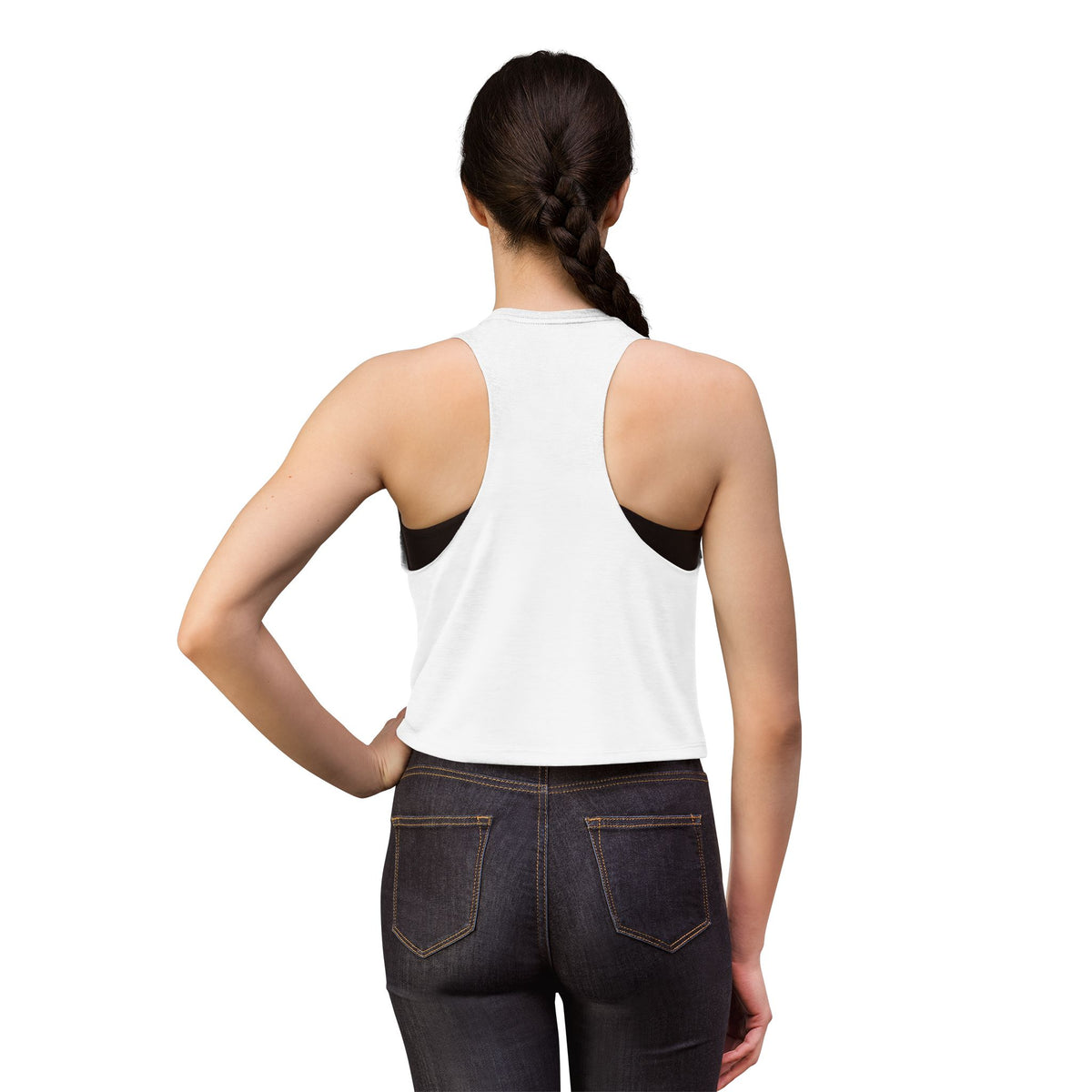 Buick Club Orange County Crop Top – Vintage Car Logo Tank for Enthusiasts