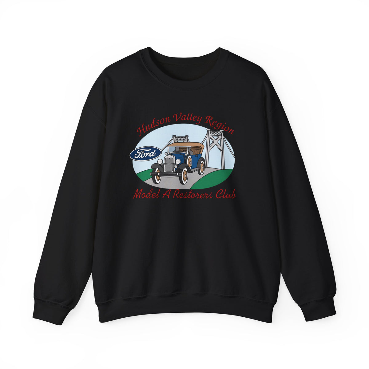 Hudson Valley Region Model A Restorers Club Unisex Heavy Blend™ Crewneck Sweatshirt