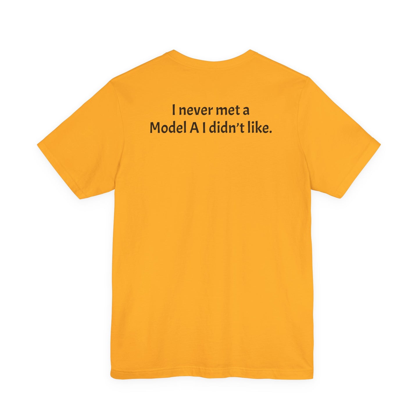 Will Rogers Model A Club - "I Never Met a Model A I Didn't Like" on back