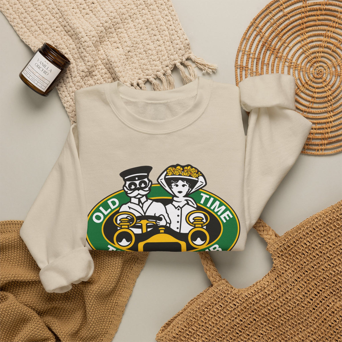 Old Time Touring Club Crewneck Sweatshirt - Unisex Heavy Blend™ Crewneck Sweatshirt