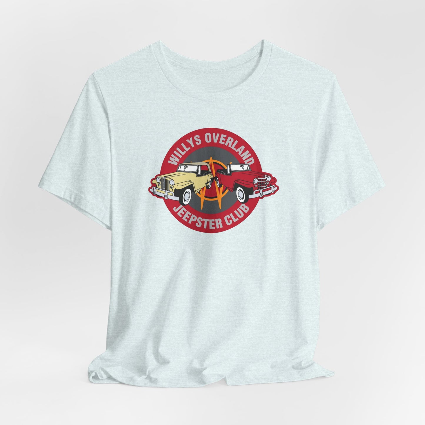 Willys Overland Jeepster Club T-Shirt - Unisex Jersey Short Sleeve Tee