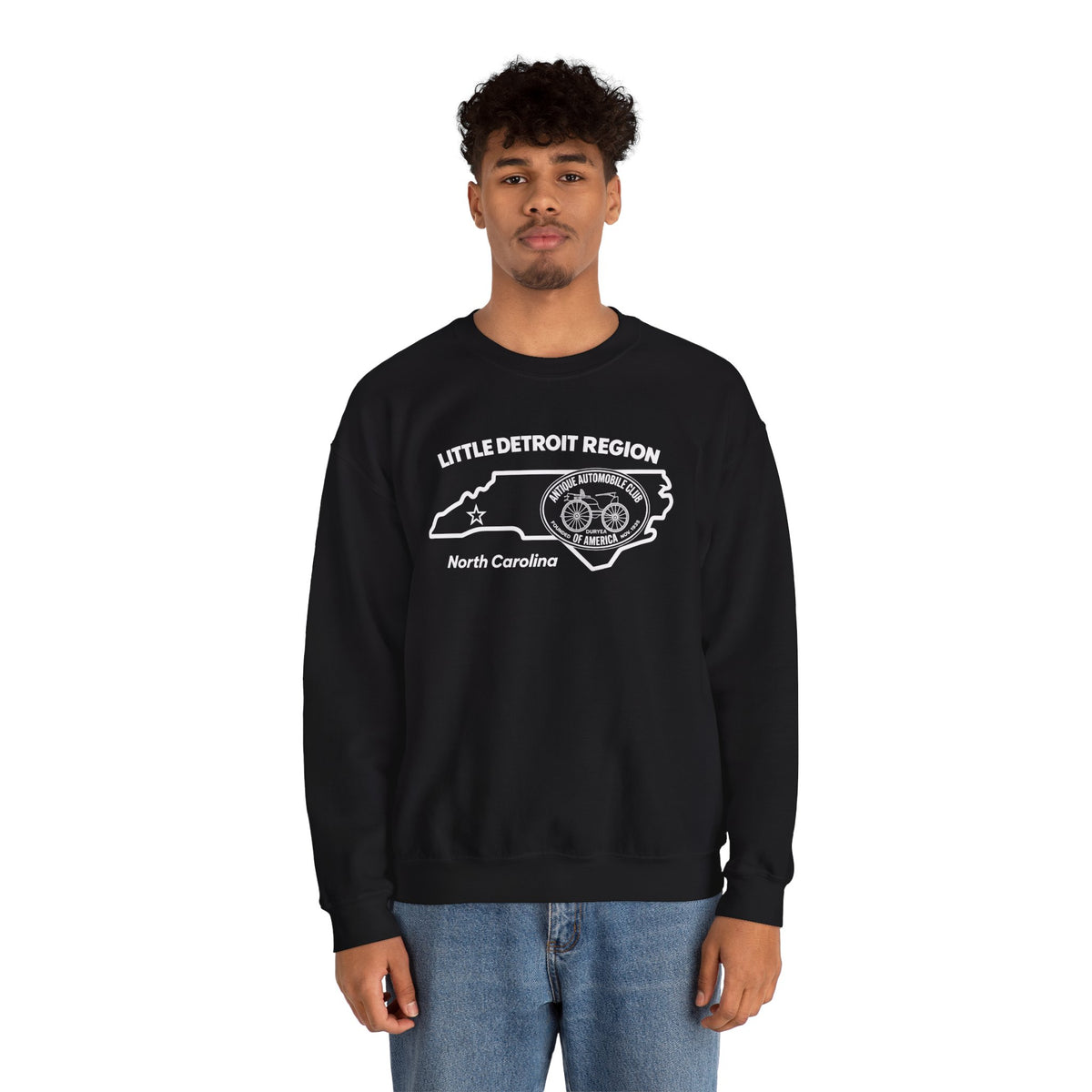Little Detroit Region North Carolina Unisex Heavy Blend™ Crewneck Sweatshirt