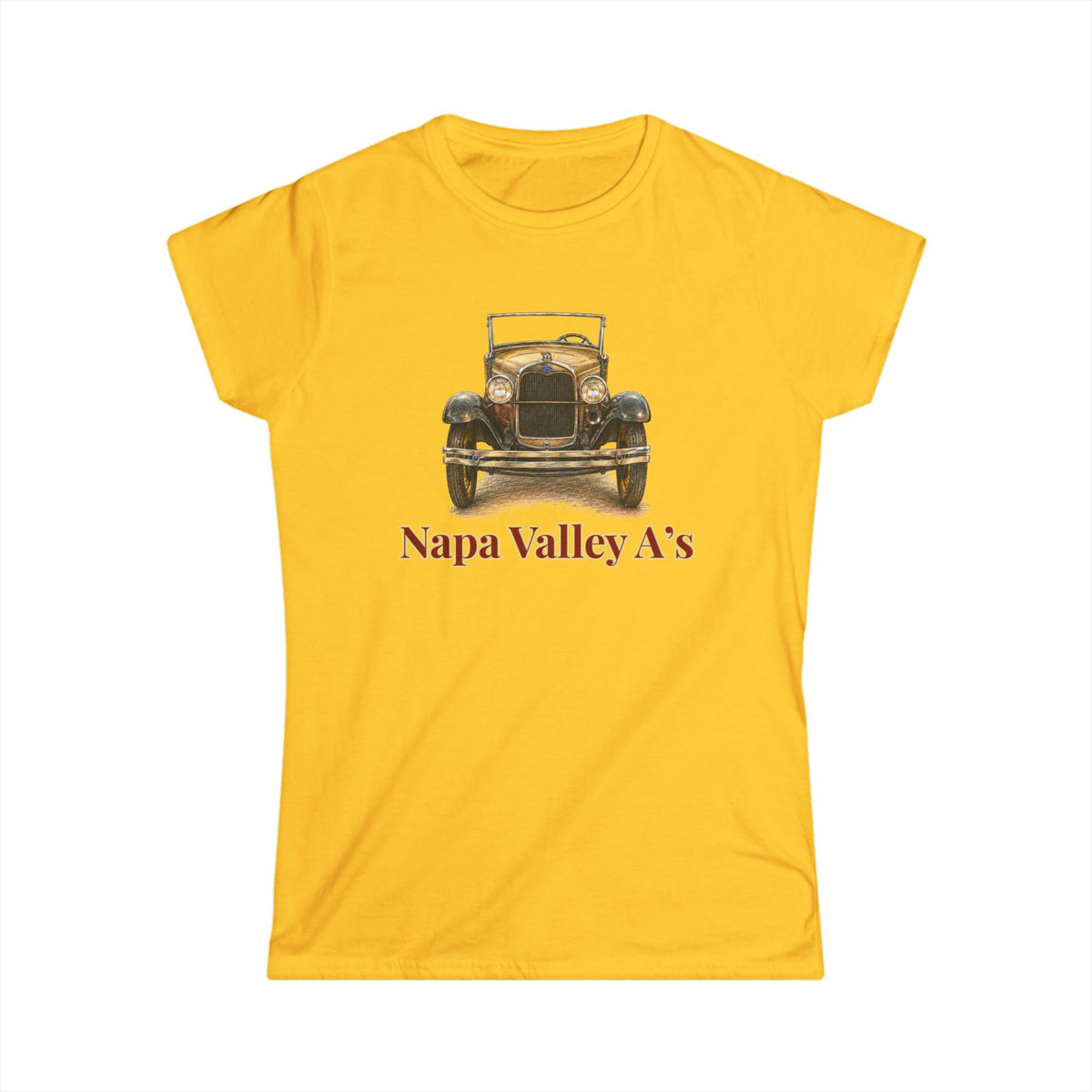 Napa Valley A's Women's Softstyle Short Sleeve Shirt