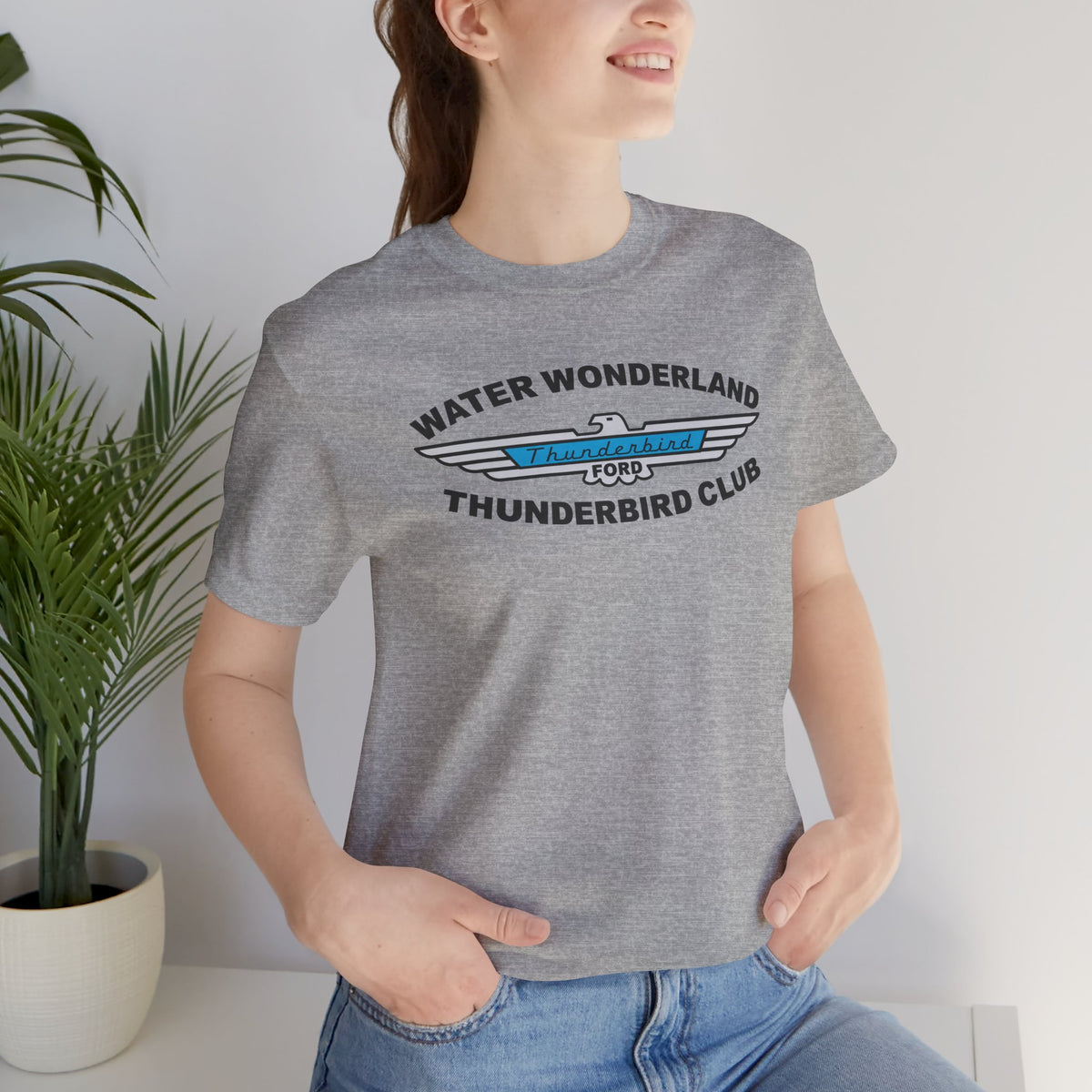 Water Wonderland Thunderbird Club Tee - Unisex Jersey Short Sleeve Tee