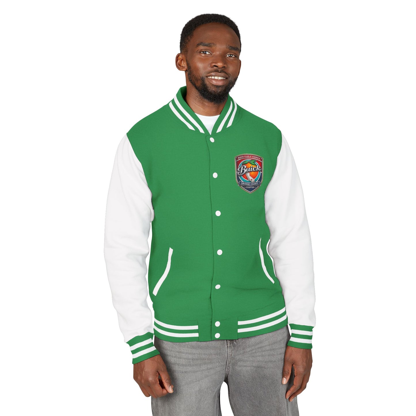 Buick Orange County Chapter Retro Varsity Jacket – Letterman Jacket