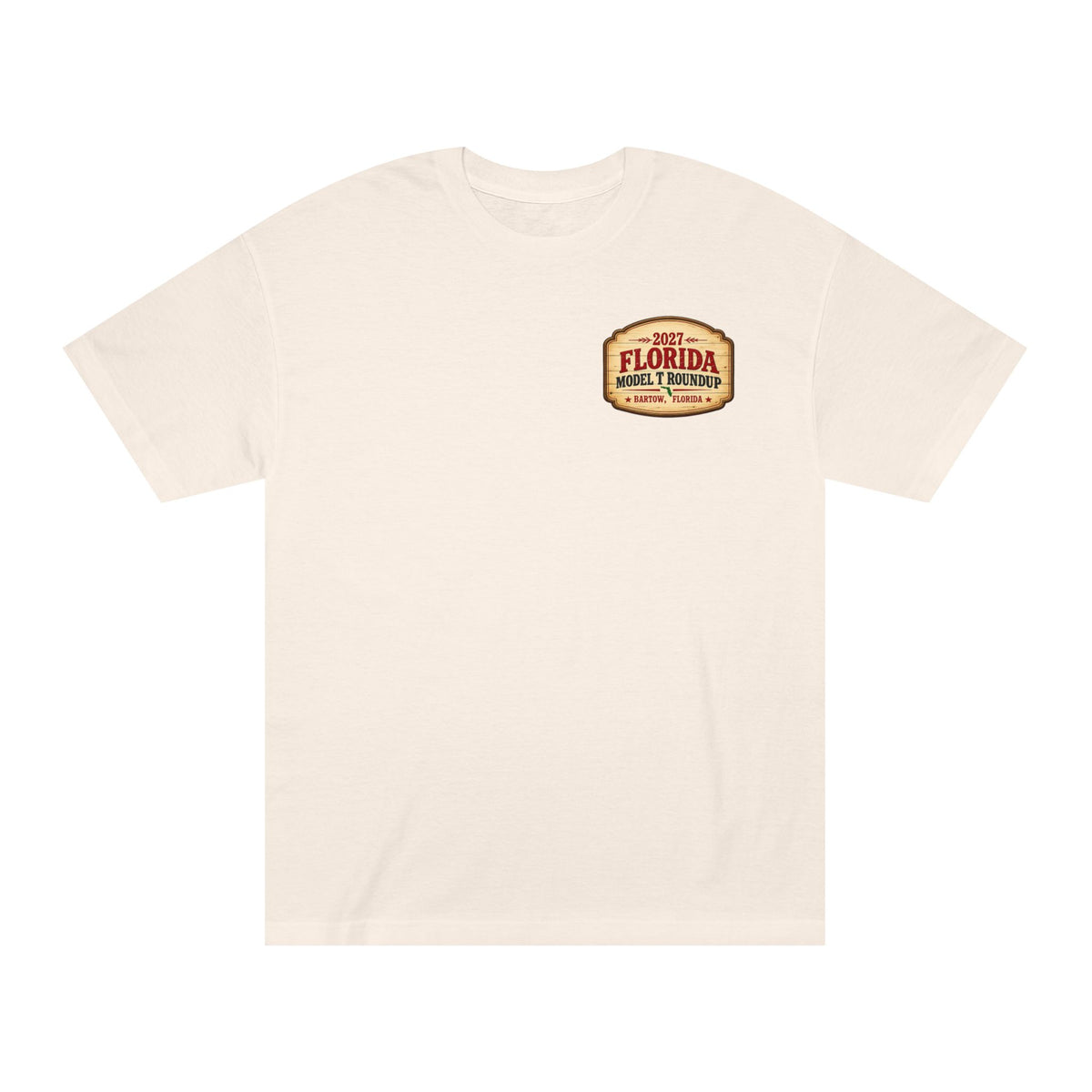 Florida Model T Roundup 2027 Unisex Garment-Dyed T-shirt